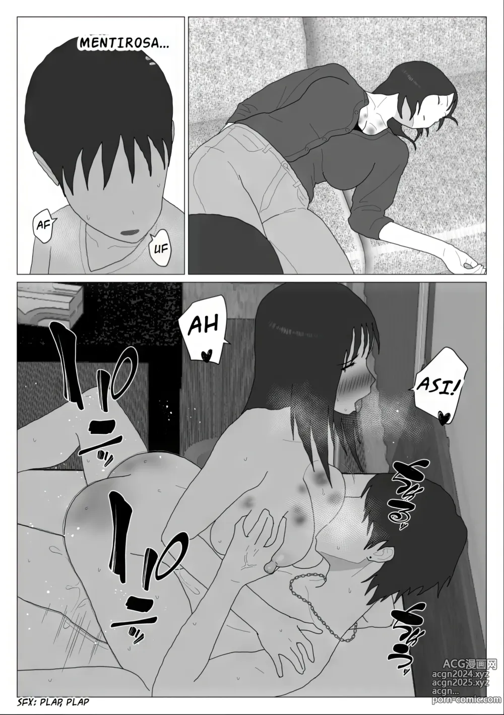 Page 2 of doujinshi Mamá y Los Baños Mixtos 5