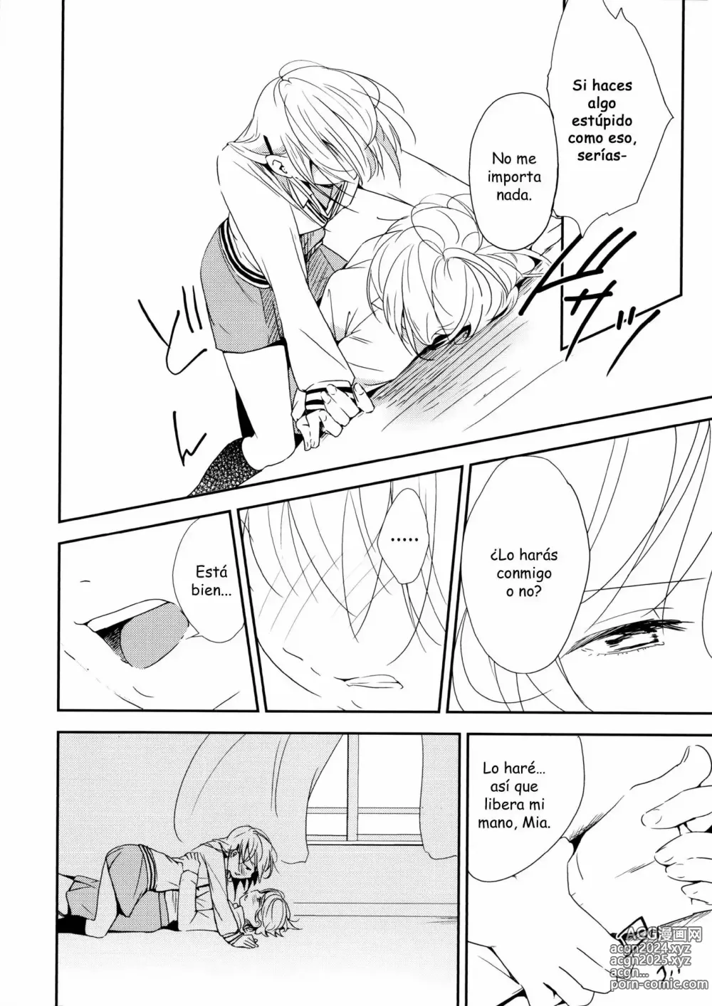 Page 25 of doujinshi Ikujinashi Yomi to Mahiru to Mia