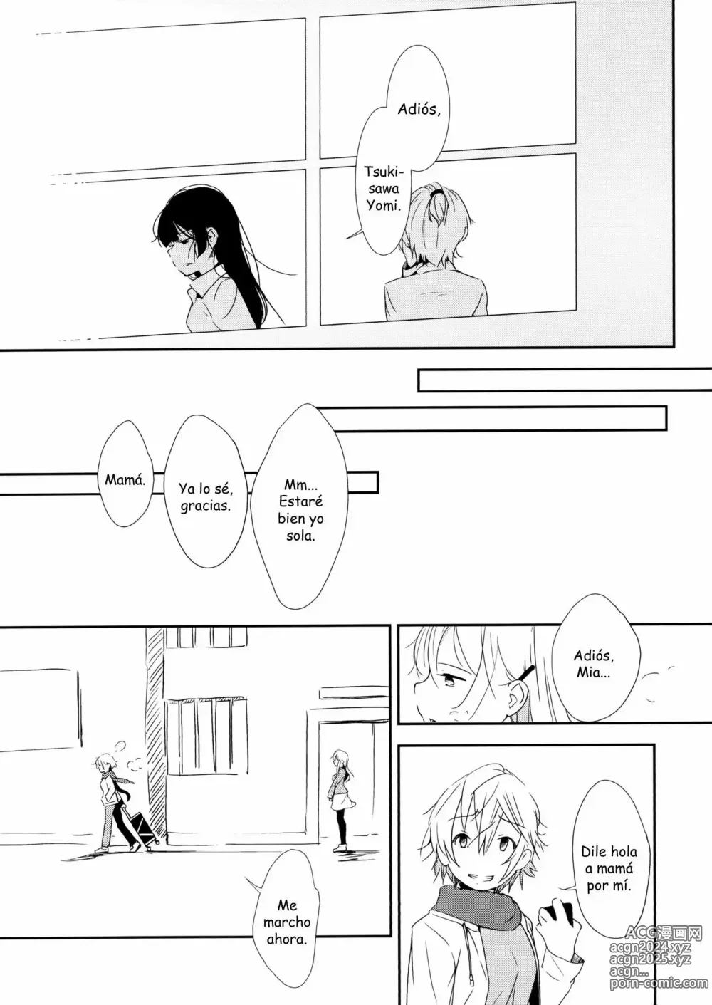 Page 34 of doujinshi Ikujinashi Yomi to Mahiru to Mia