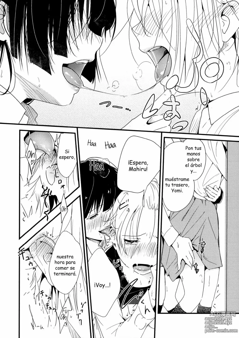 Page 9 of doujinshi Ikujinashi Yomi to Mahiru to Mia