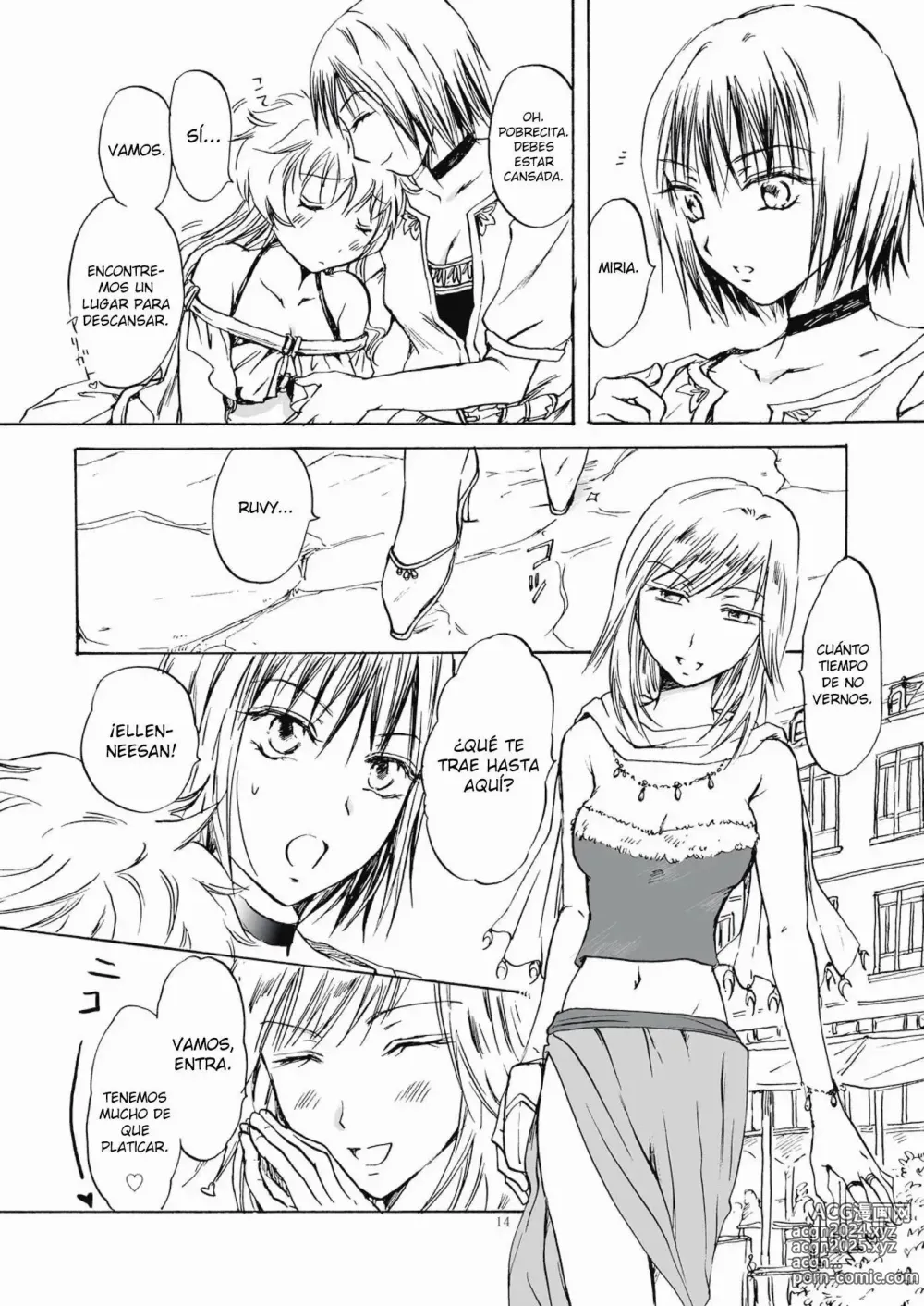 Page 14 of doujinshi Fortune Girl