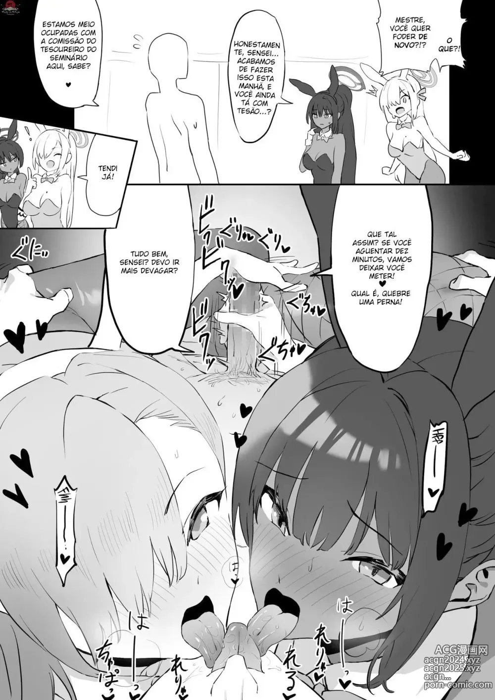 Page 4 of doujinshi Asuna to Karin no Gohoushi