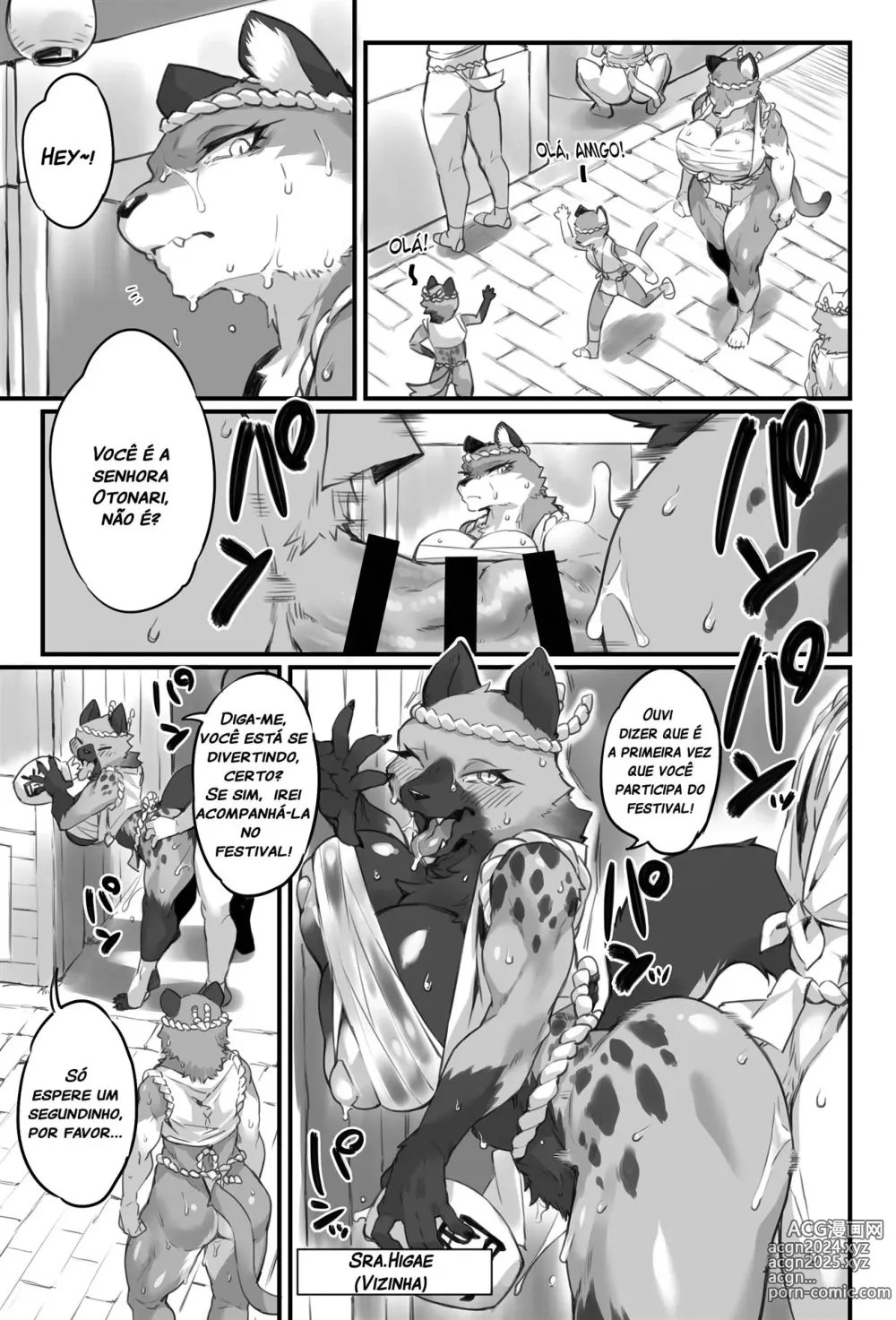 Page 12 of doujinshi A Indomável Senhora Otonari