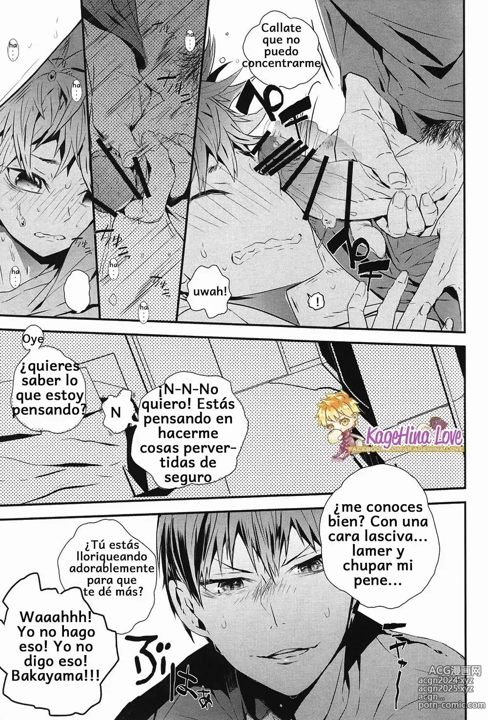 Page 11 of doujinshi Kyou kara Souiu no Kinshi desu! (Haikyuu!!))