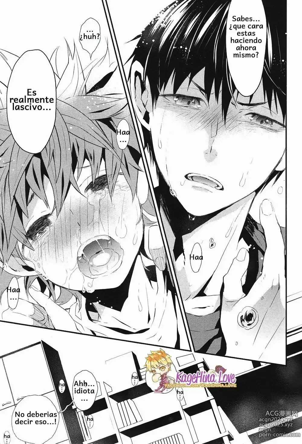 Page 19 of doujinshi Kyou kara Souiu no Kinshi desu! (Haikyuu!!))