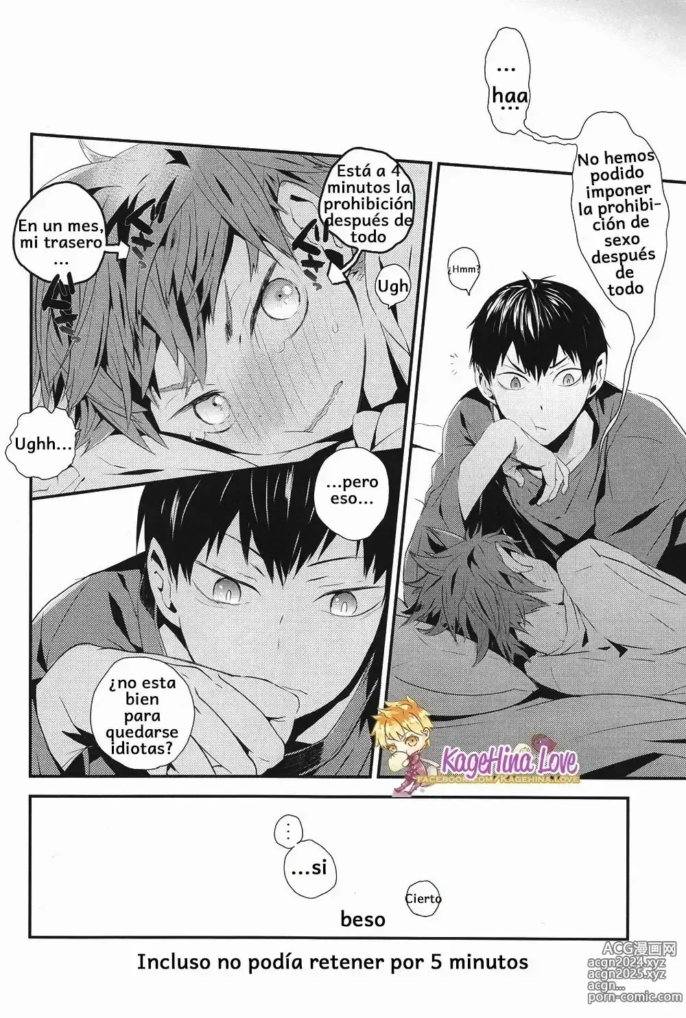 Page 20 of doujinshi Kyou kara Souiu no Kinshi desu! (Haikyuu!!))