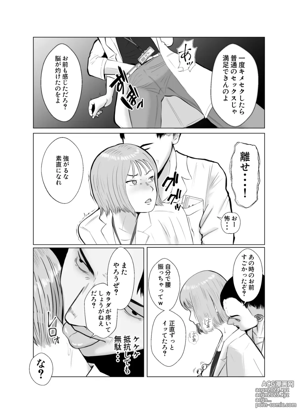 Page 12 of doujinshi Hameotoshi 3 ~Kosakusuru Omoi, Masobuta Chokyo~