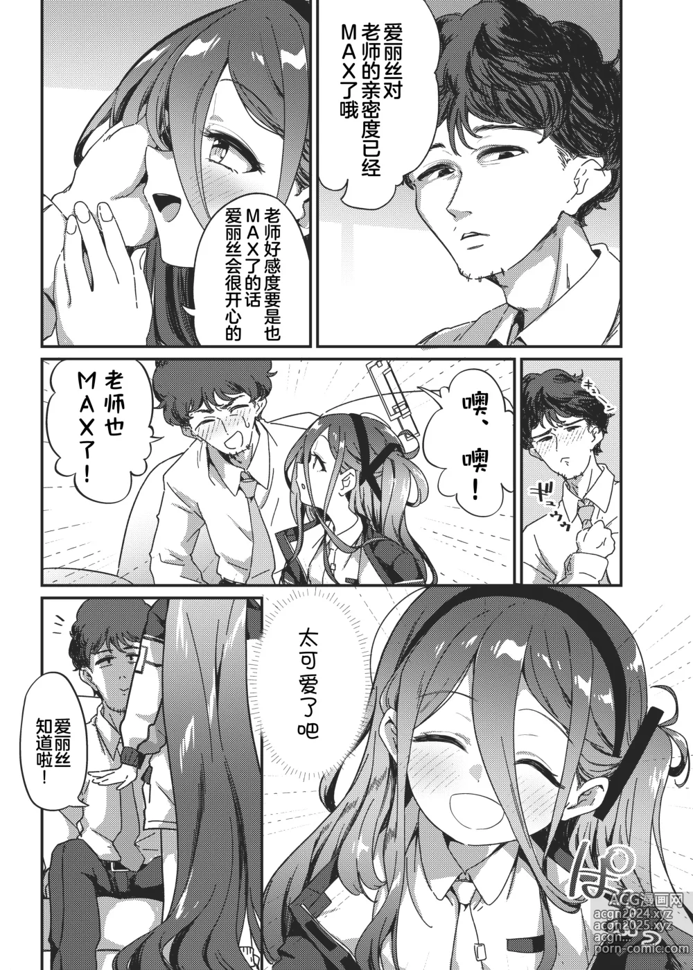 Page 8 of doujinshi 被莫名变淫乱的爱丽丝袭击后开始做爱