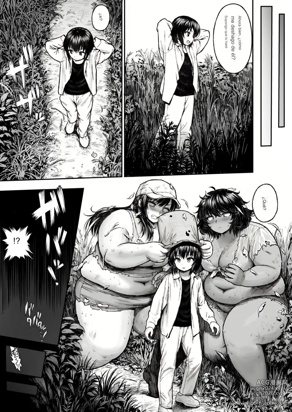 Page 45 of doujinshi bbw facesitting manga