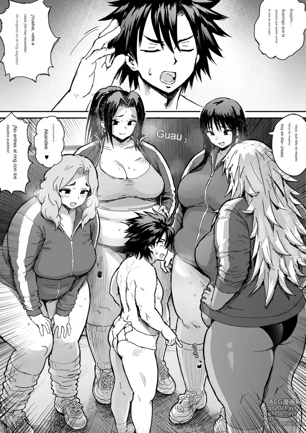 Page 6 of doujinshi bbw facesitting manga