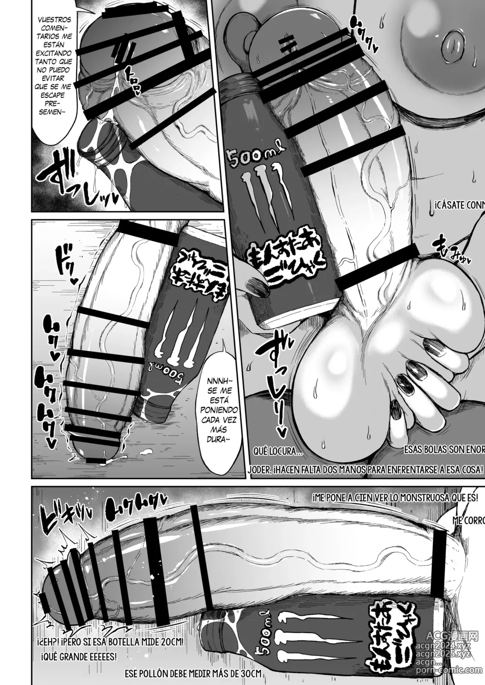 Page 4 of doujinshi Futanari Kyokon Channel wa Dekachin Boshuuchuu