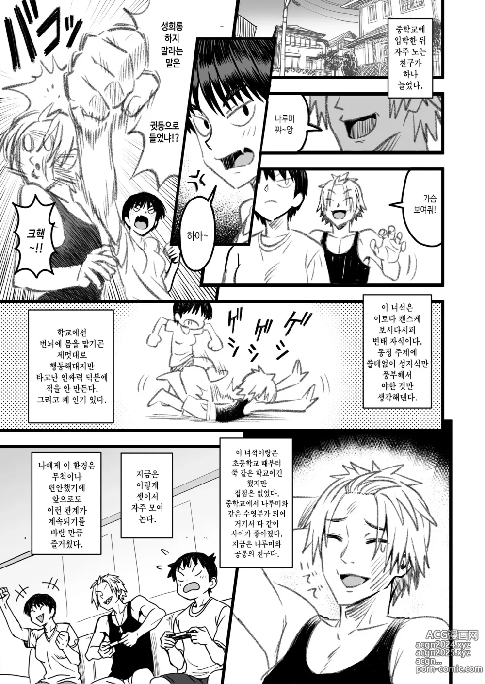 Page 8 of doujinshi 주인공은 어떻게 뇌파괴 당하는가