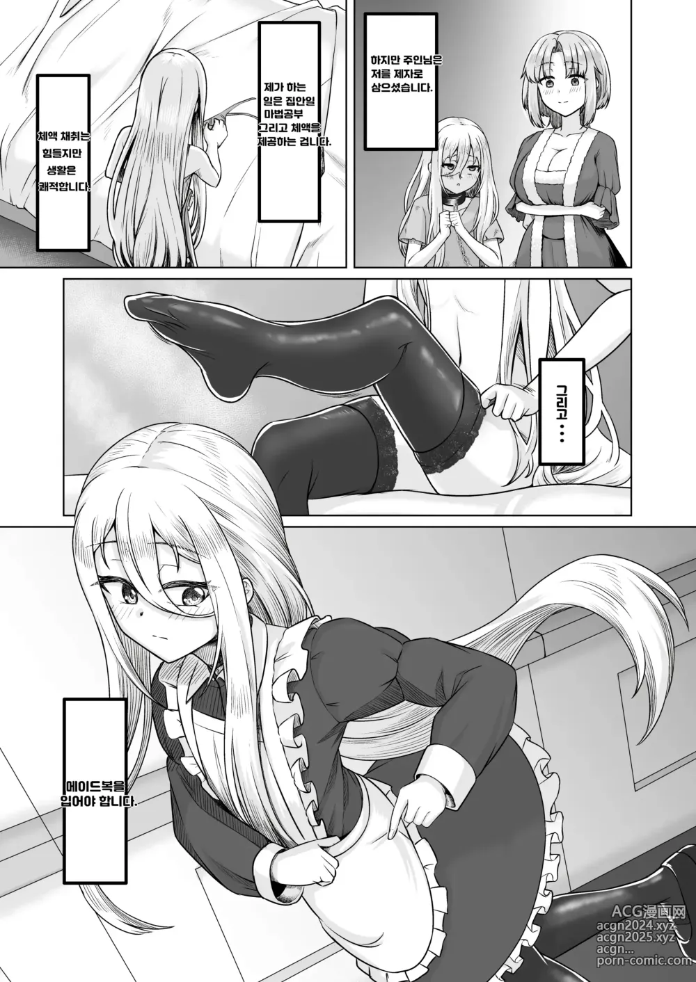 Page 11 of doujinshi 마녀 견습생(♂)과 착정 슬라임