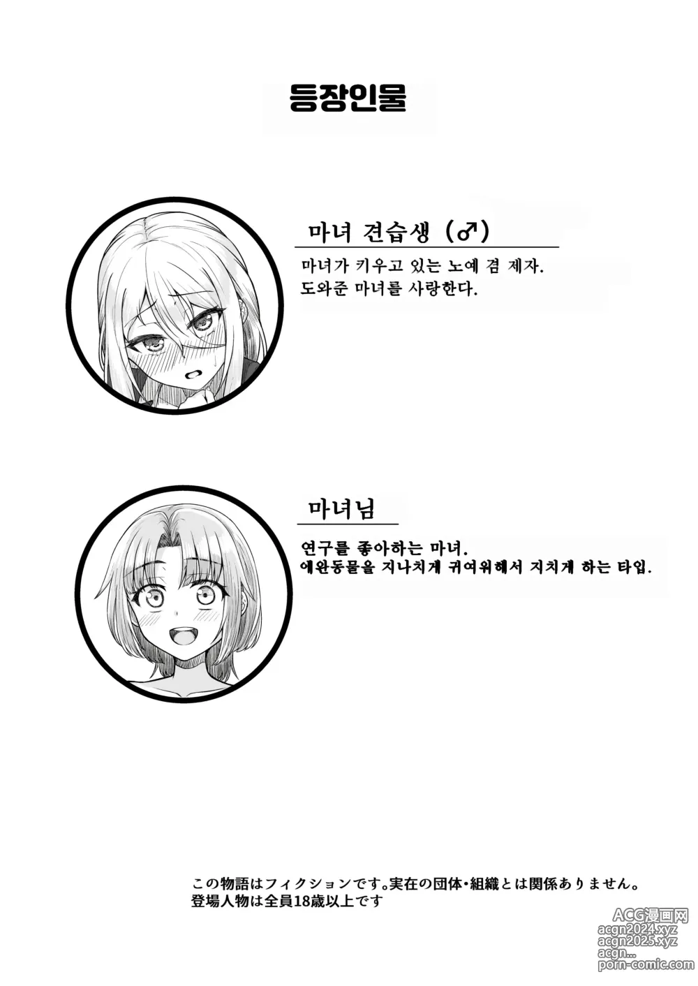 Page 4 of doujinshi 마녀 견습생(♂)과 착정 슬라임