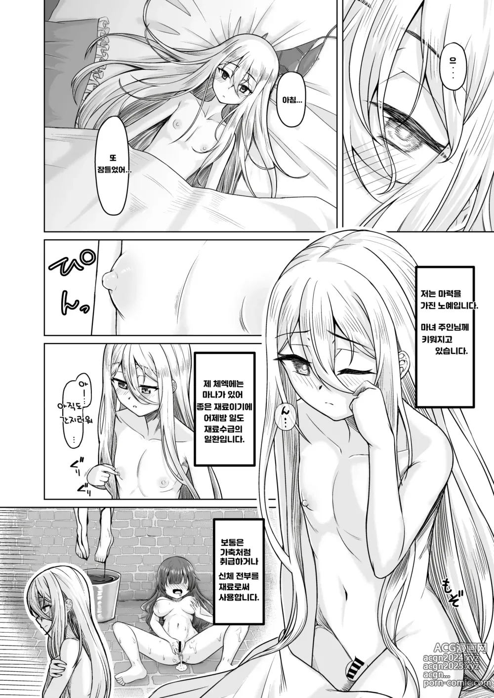 Page 10 of doujinshi 마녀 견습생(♂)과 착정 슬라임