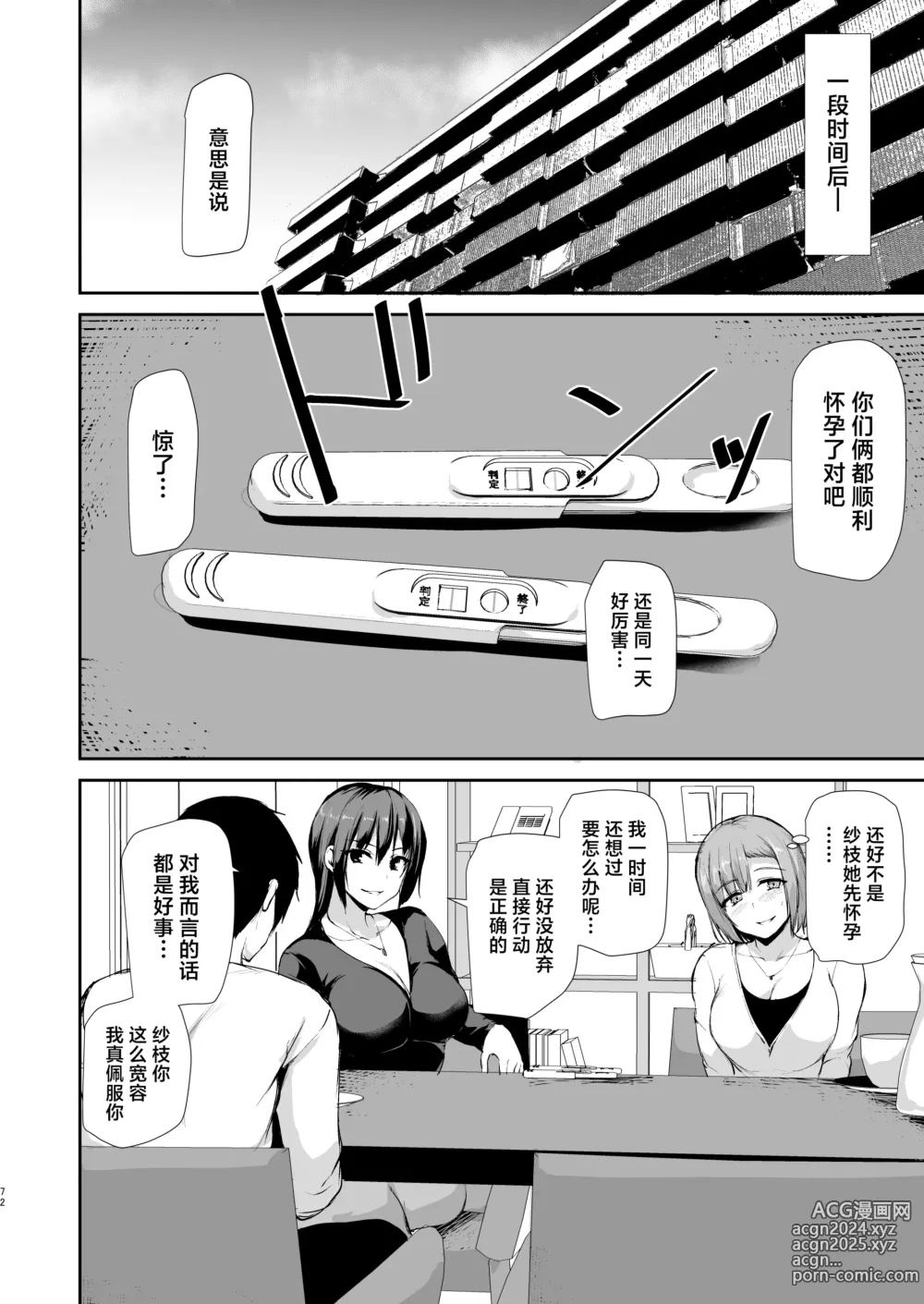 Page 71 of doujinshi kyonyuu ga2 nin i nai to bokki si nai otto no tame ni tomodati wo tu re te ki ta tuma 3