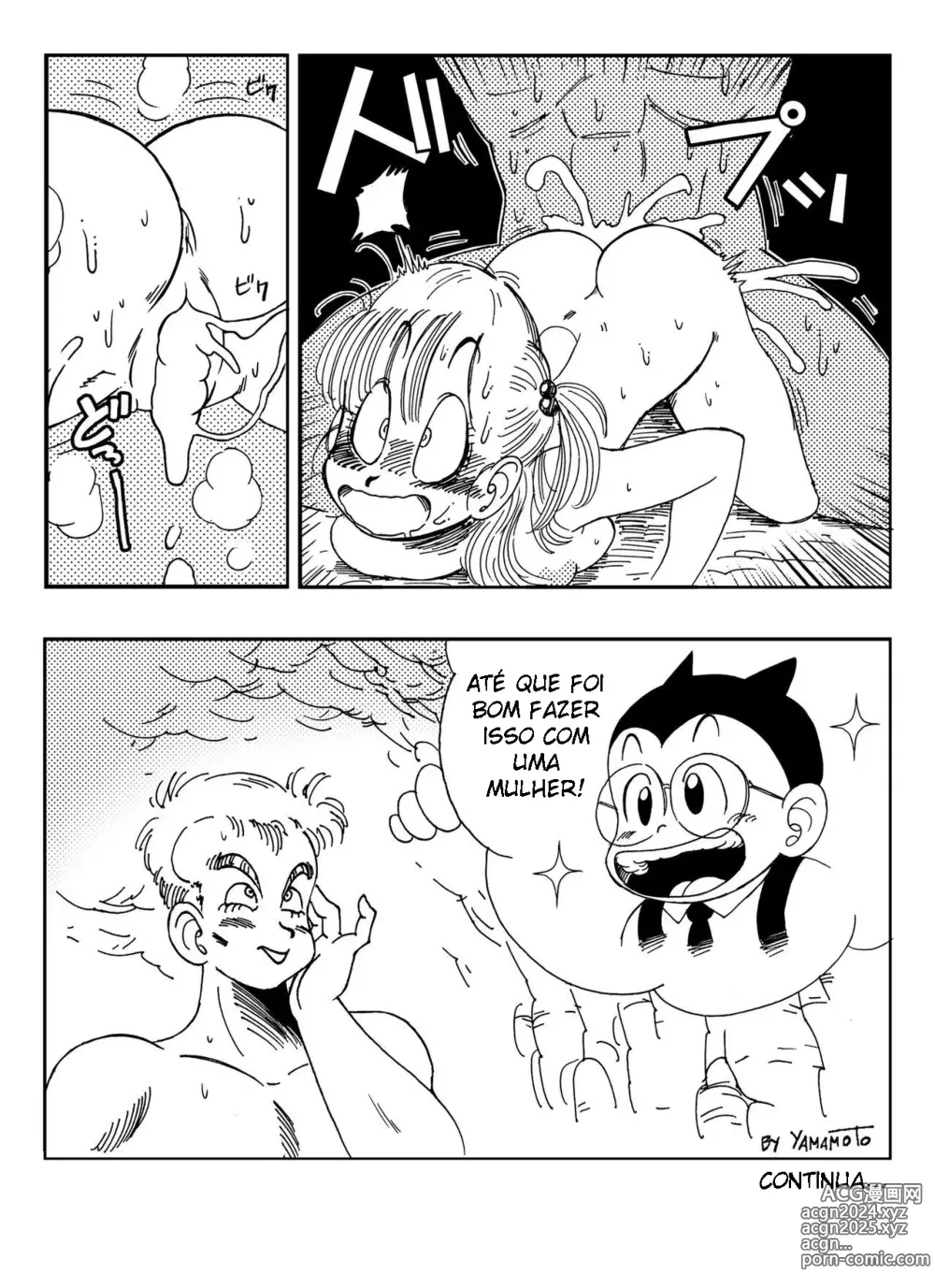 Page 13 of doujinshi Dagon Ball - Bulma Contra General Blue