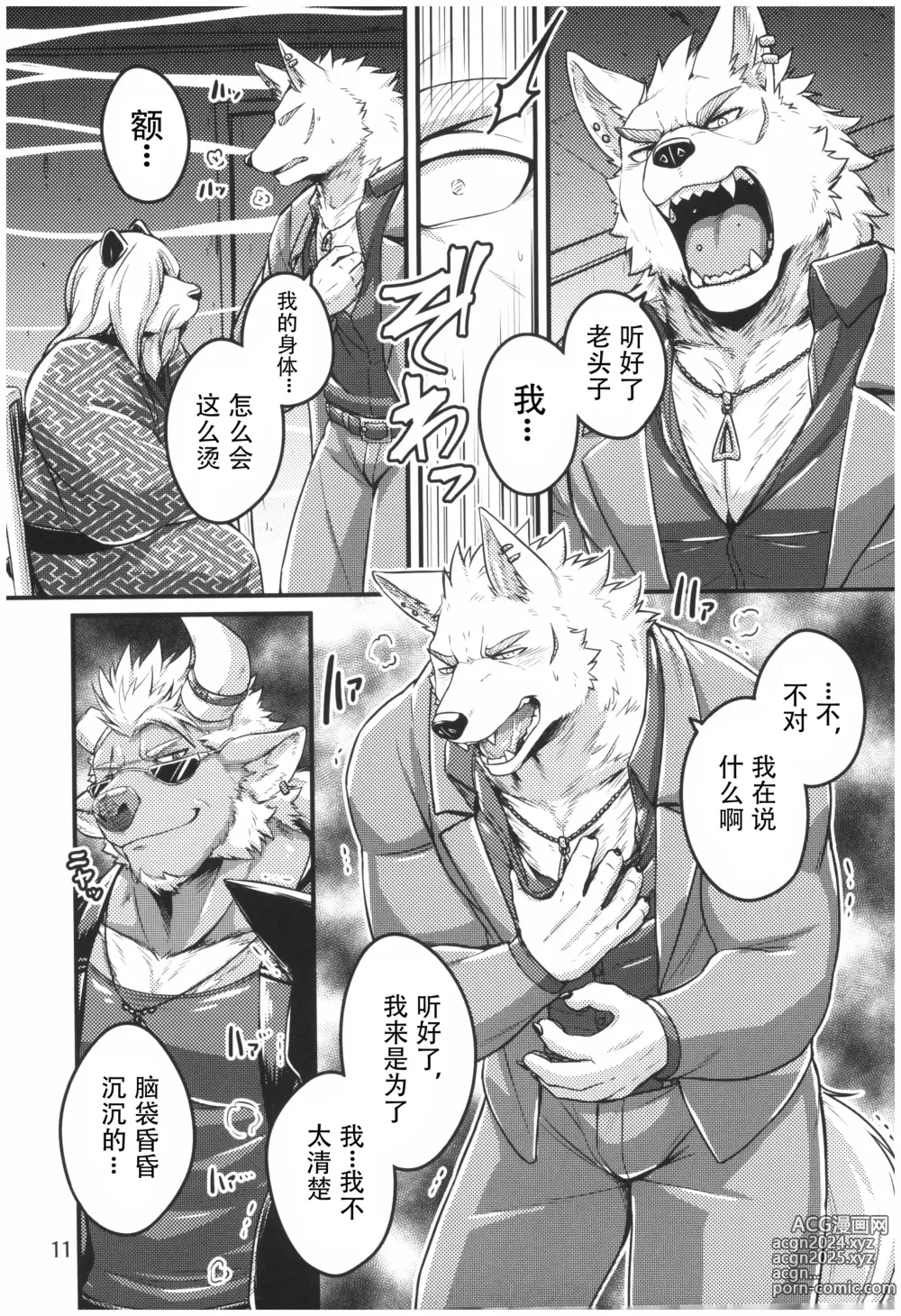 Page 11 of doujinshi 迷烟中的锁眼