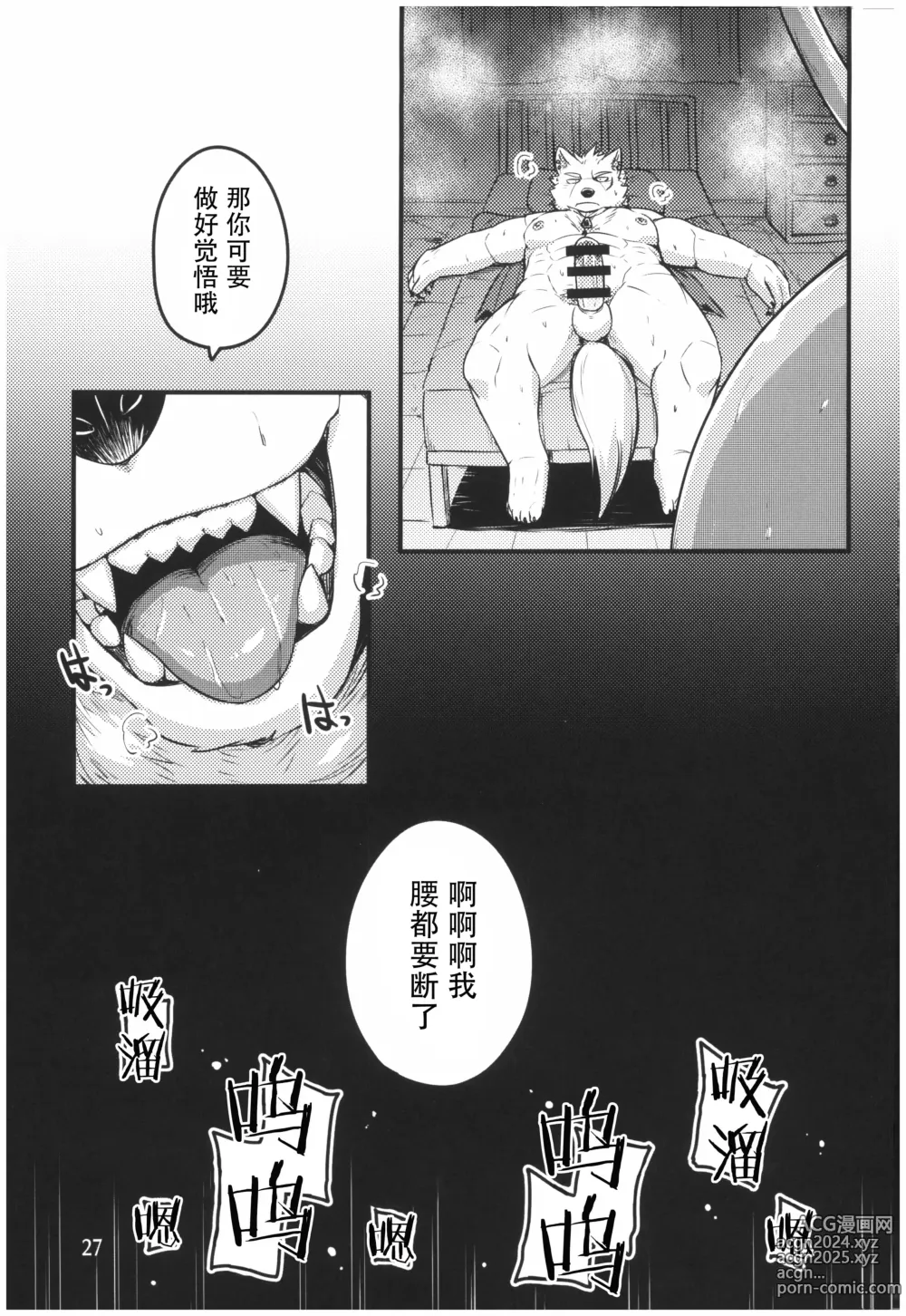 Page 27 of doujinshi 迷烟中的锁眼