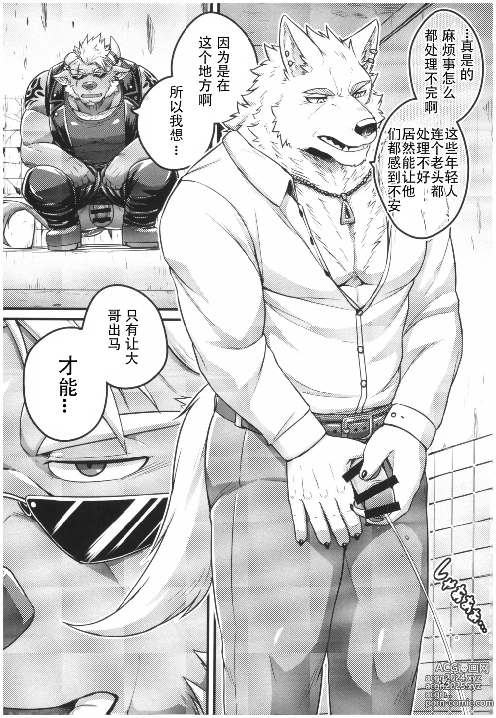 Page 32 of doujinshi 迷烟中的锁眼