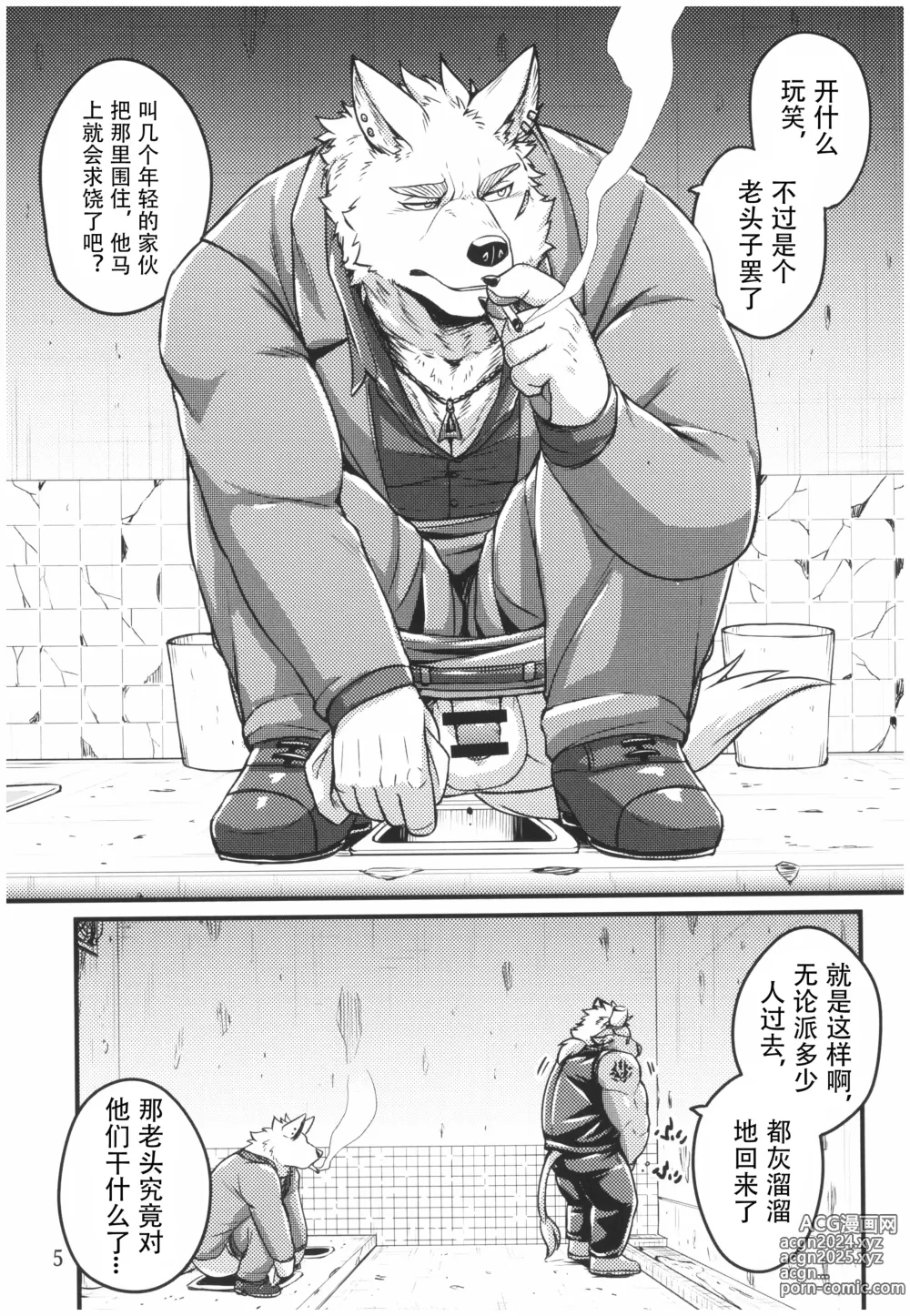 Page 5 of doujinshi 迷烟中的锁眼