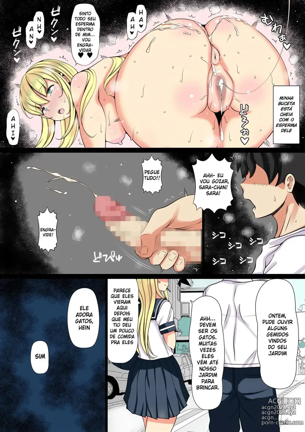 Page 34 of doujinshi Mei Kai ~Oji ga Kedamono ni Natta Hi~