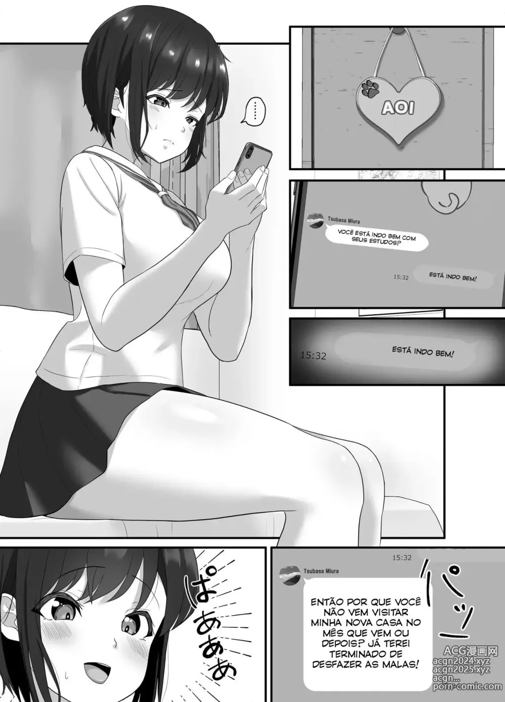 Page 23 of doujinshi Ochi Muku ~Enkyori Renaichuu no Seijun Kanojo ga Charao ni Yogosareru Hanashi~