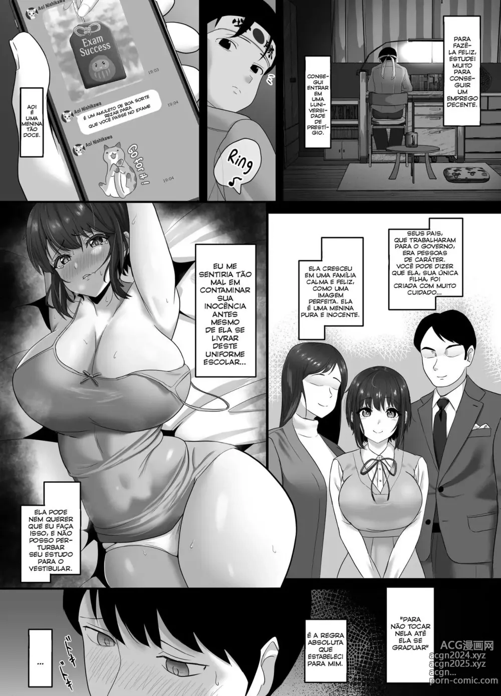 Page 6 of doujinshi Ochi Muku ~Enkyori Renaichuu no Seijun Kanojo ga Charao ni Yogosareru Hanashi~