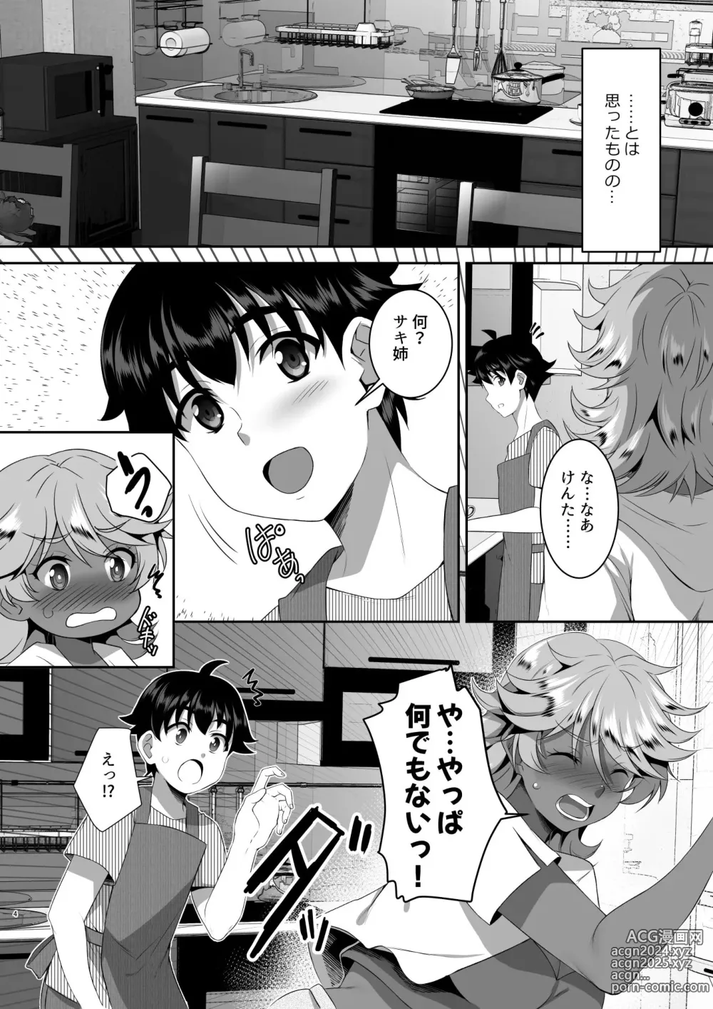 Page 4 of doujinshi Sei Yariman Sisters Pakopako Nikki 5R