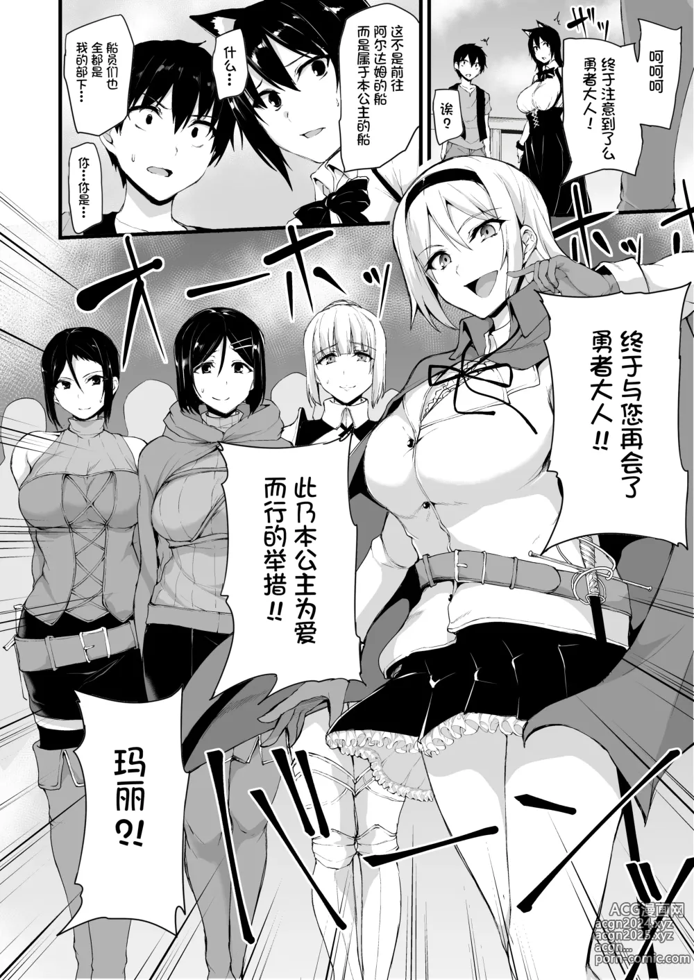 Page 8 of doujinshi Isekai Harem Monogatari 6-6.5