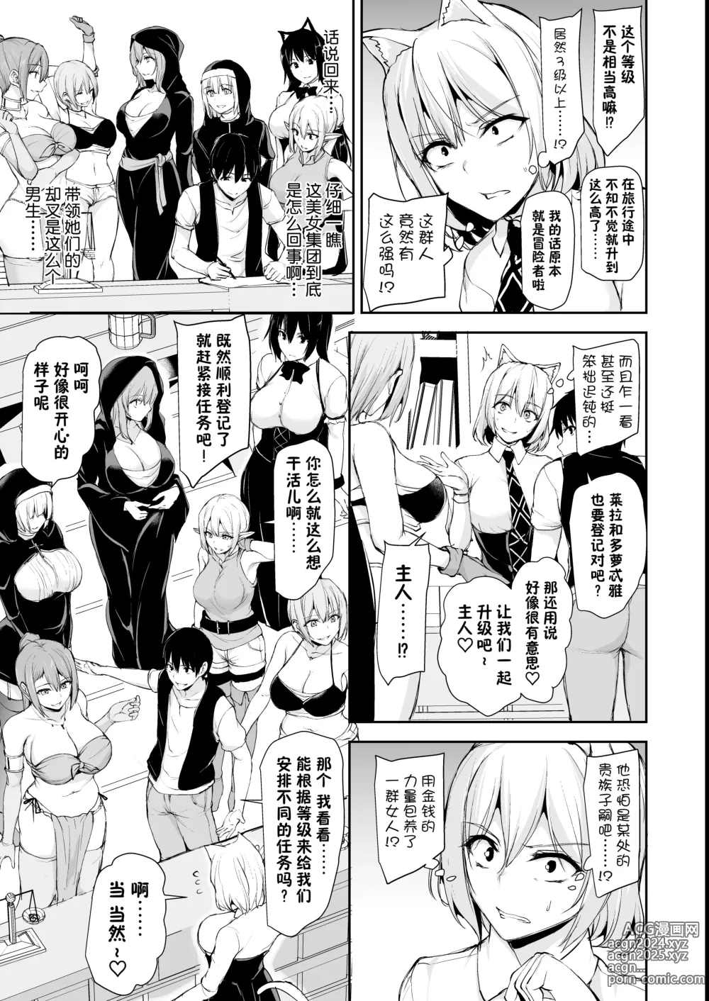 Page 7 of doujinshi Isekai Harem Monogatari 8-8.5