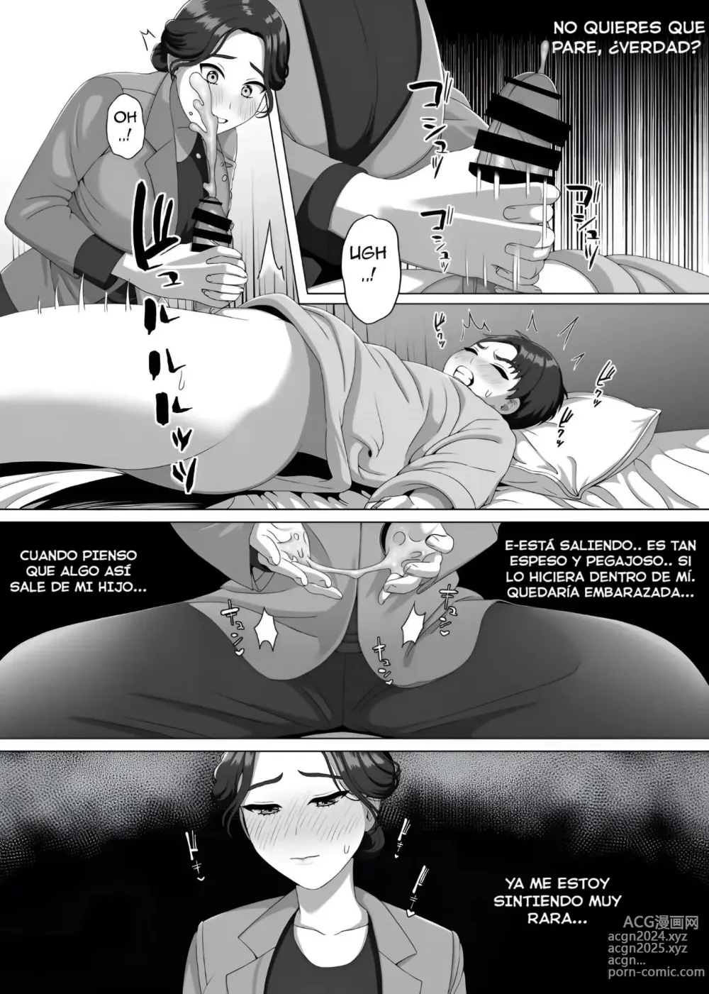 Page 19 of doujinshi Musuko no Asadachi ni Doki Doki Shichau Okaa-san