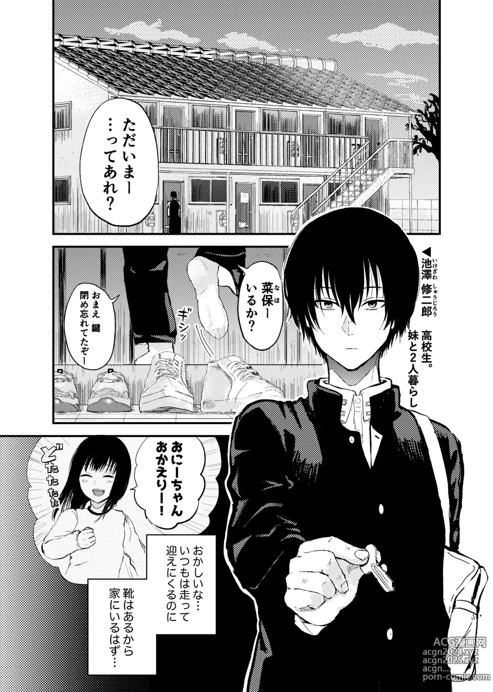 Page 3 of doujinshi Oniichan wa Ochinai.