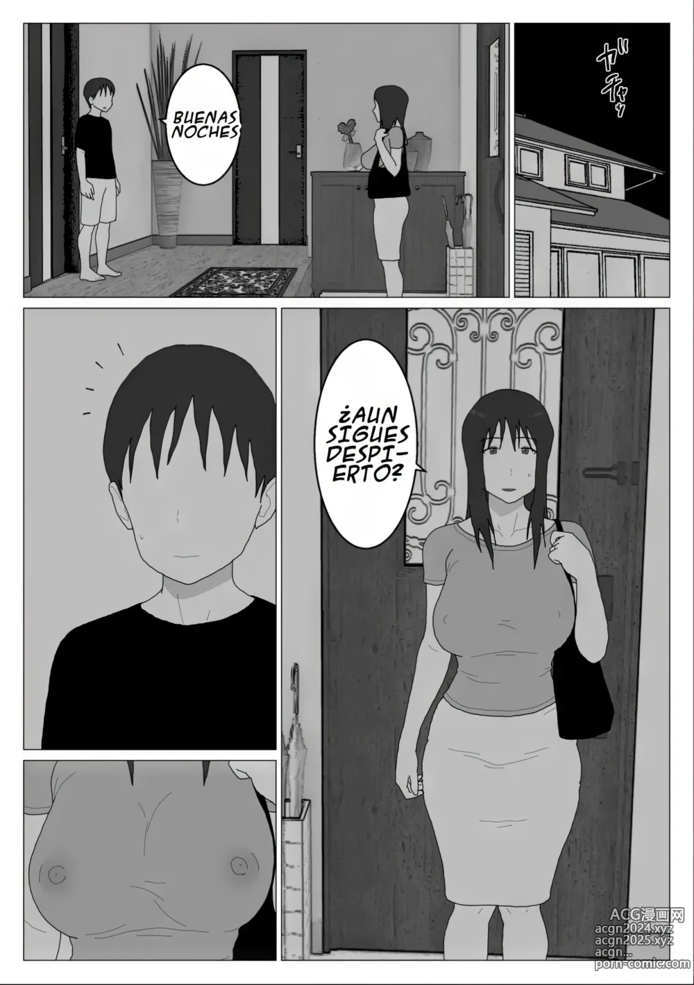 Page 14 of doujinshi Mama y los Baños Mixtos 4