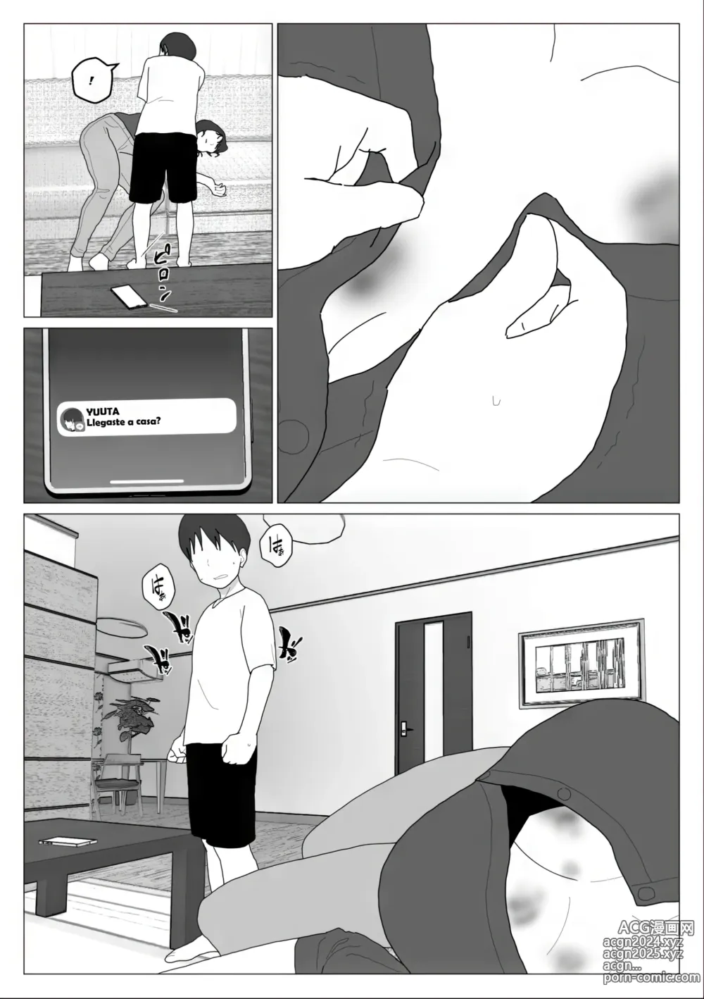 Page 34 of doujinshi Mama y los Baños Mixtos 4