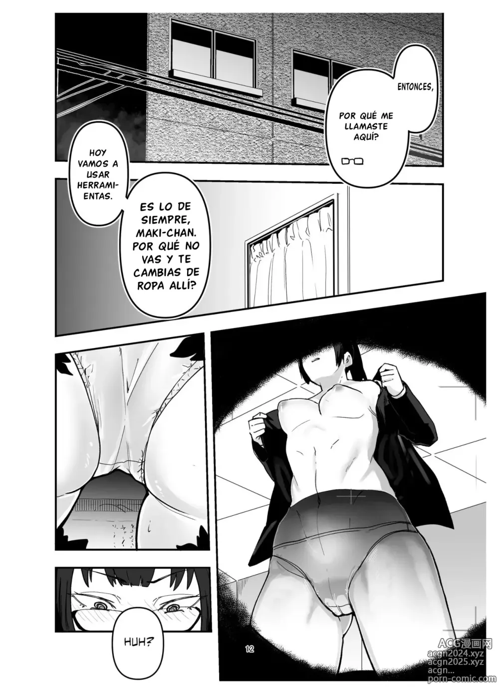 Page 12 of doujinshi Zenin Maki o Iinari ni Suru Megane