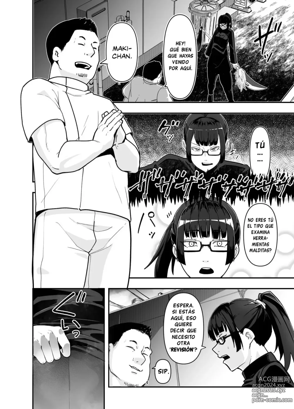 Page 4 of doujinshi Zenin Maki o Iinari ni Suru Megane