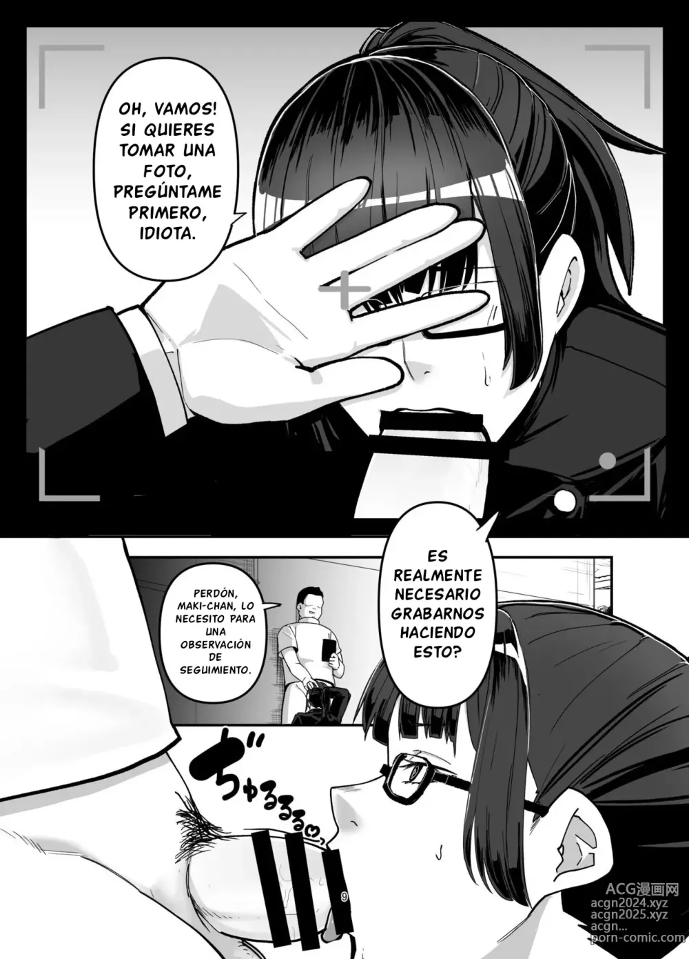 Page 9 of doujinshi Zenin Maki o Iinari ni Suru Megane