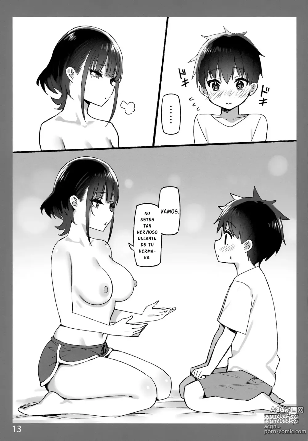 Page 13 of doujinshi The Melting Feeling with Onee-chan SP