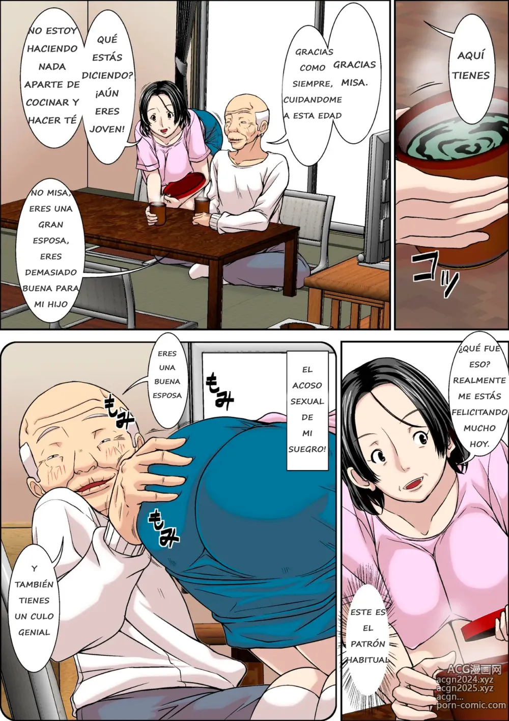 Page 3 of doujinshi No Puedes Excitarte con la Esposa de tu Hijo