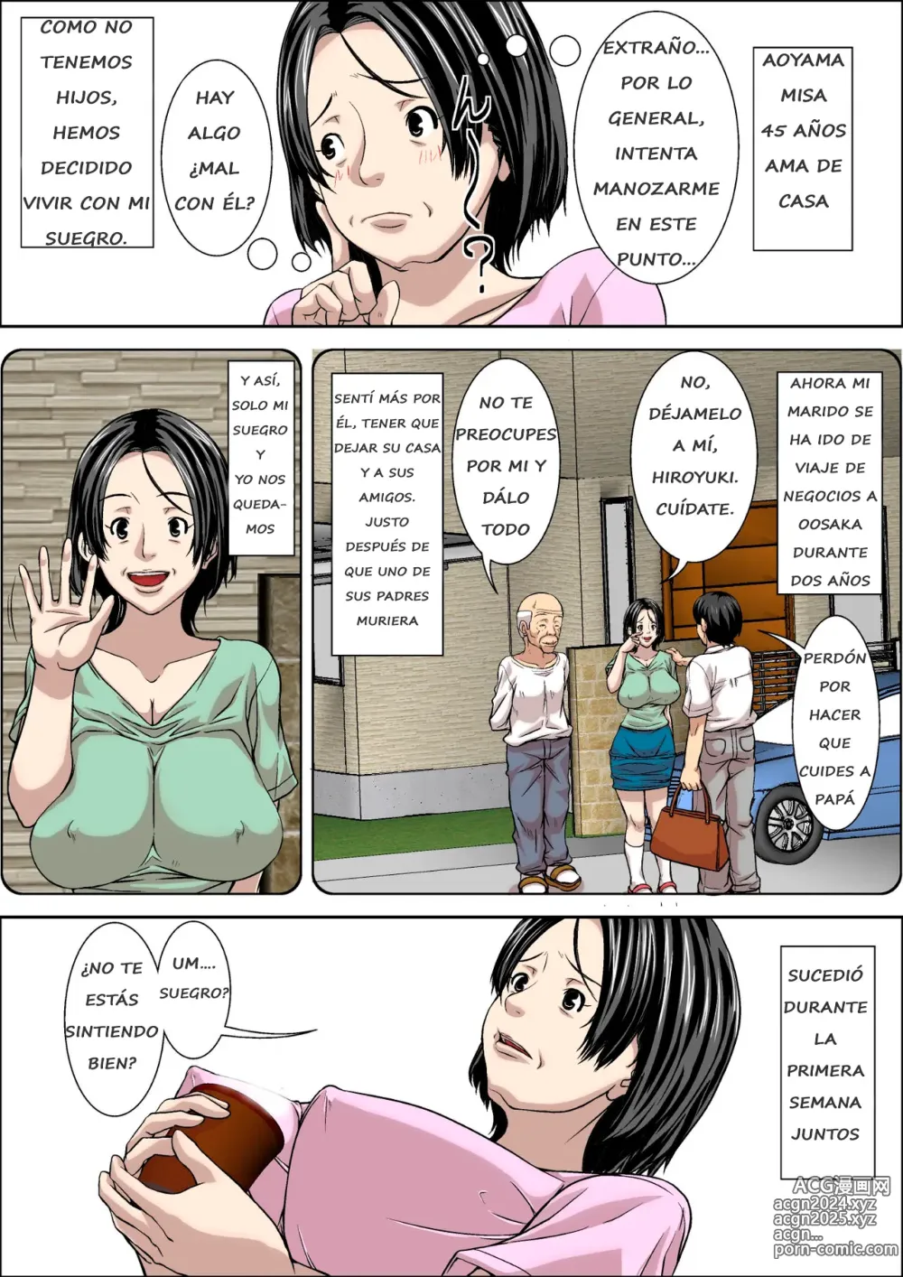 Page 4 of doujinshi No Puedes Excitarte con la Esposa de tu Hijo