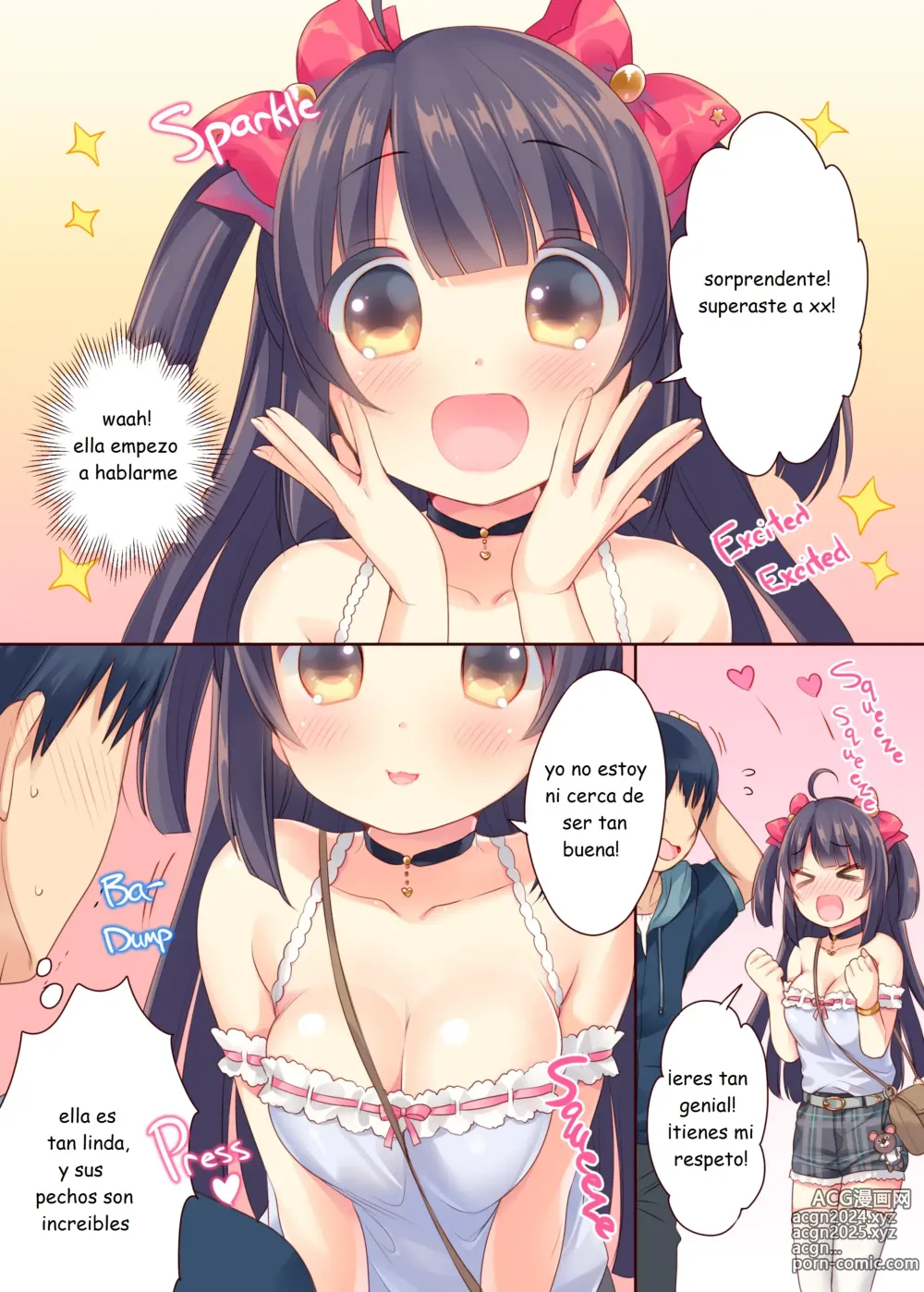 Page 4 of doujinshi GaCen Hime to DT Otoko no Ichaicha Kozukuri Love Sex (decensored)