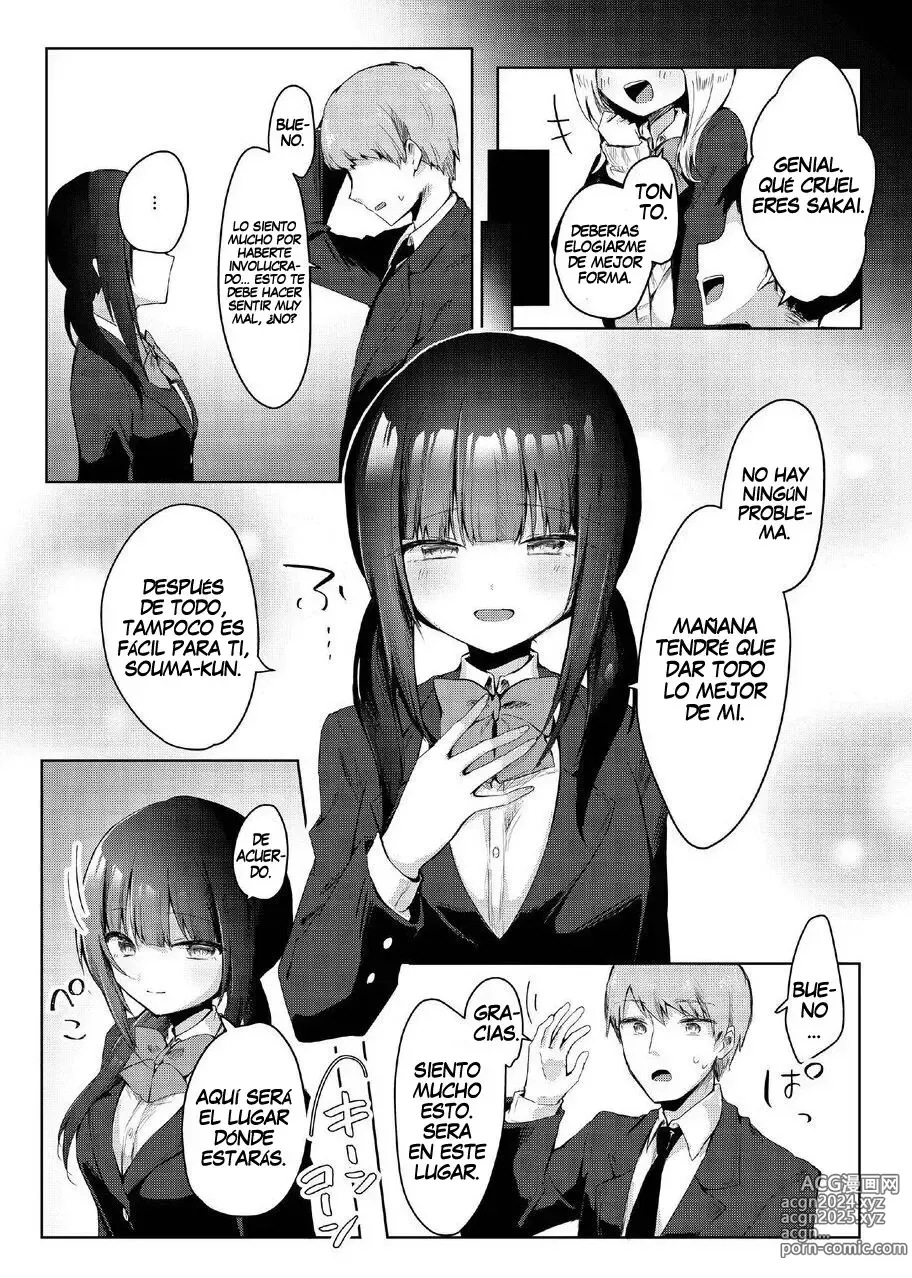 Page 4 of doujinshi Kanojo Mochi no Ore ga, Batsu Game de Kokuhaku shita Hazu no Jimiko ni Gyaku NTR Sareru Hanashi