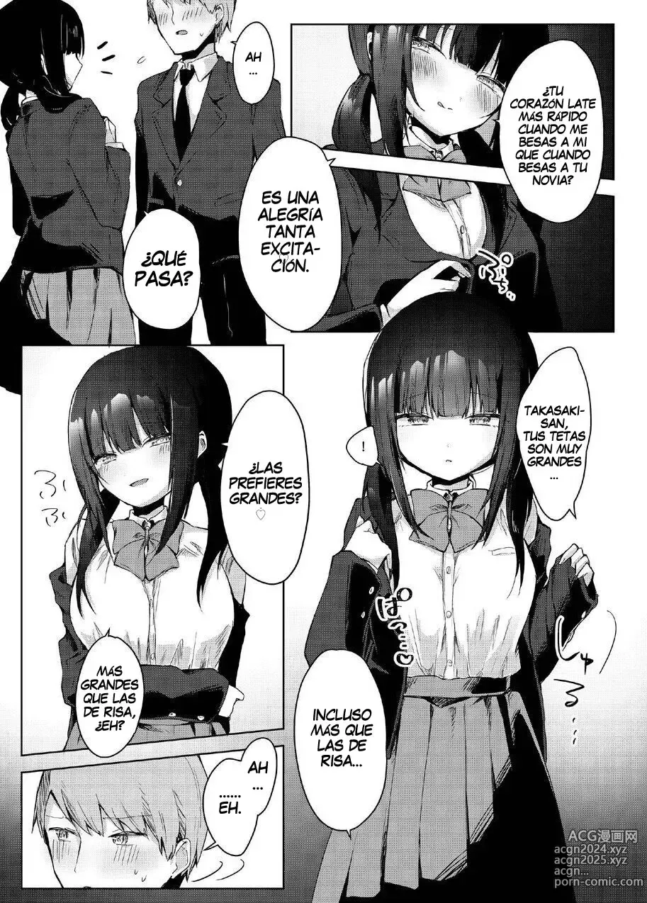 Page 8 of doujinshi Kanojo Mochi no Ore ga, Batsu Game de Kokuhaku shita Hazu no Jimiko ni Gyaku NTR Sareru Hanashi