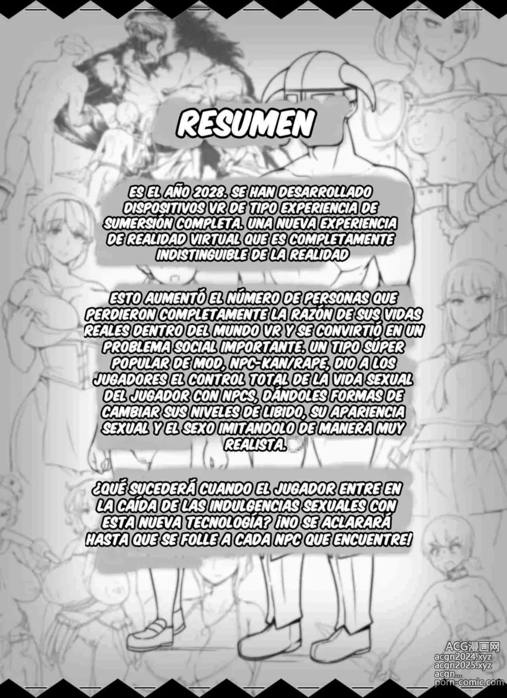 Page 2 of doujinshi NPC Rape MOD + Omake