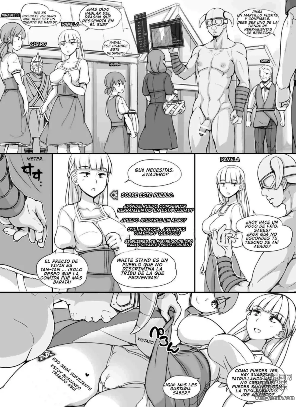 Page 4 of doujinshi NPC Rape MOD + Omake