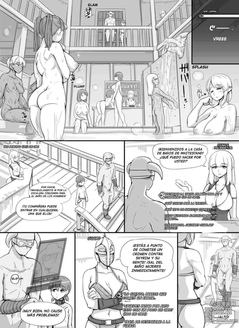 Page 36 of doujinshi NPC Rape MOD + Omake