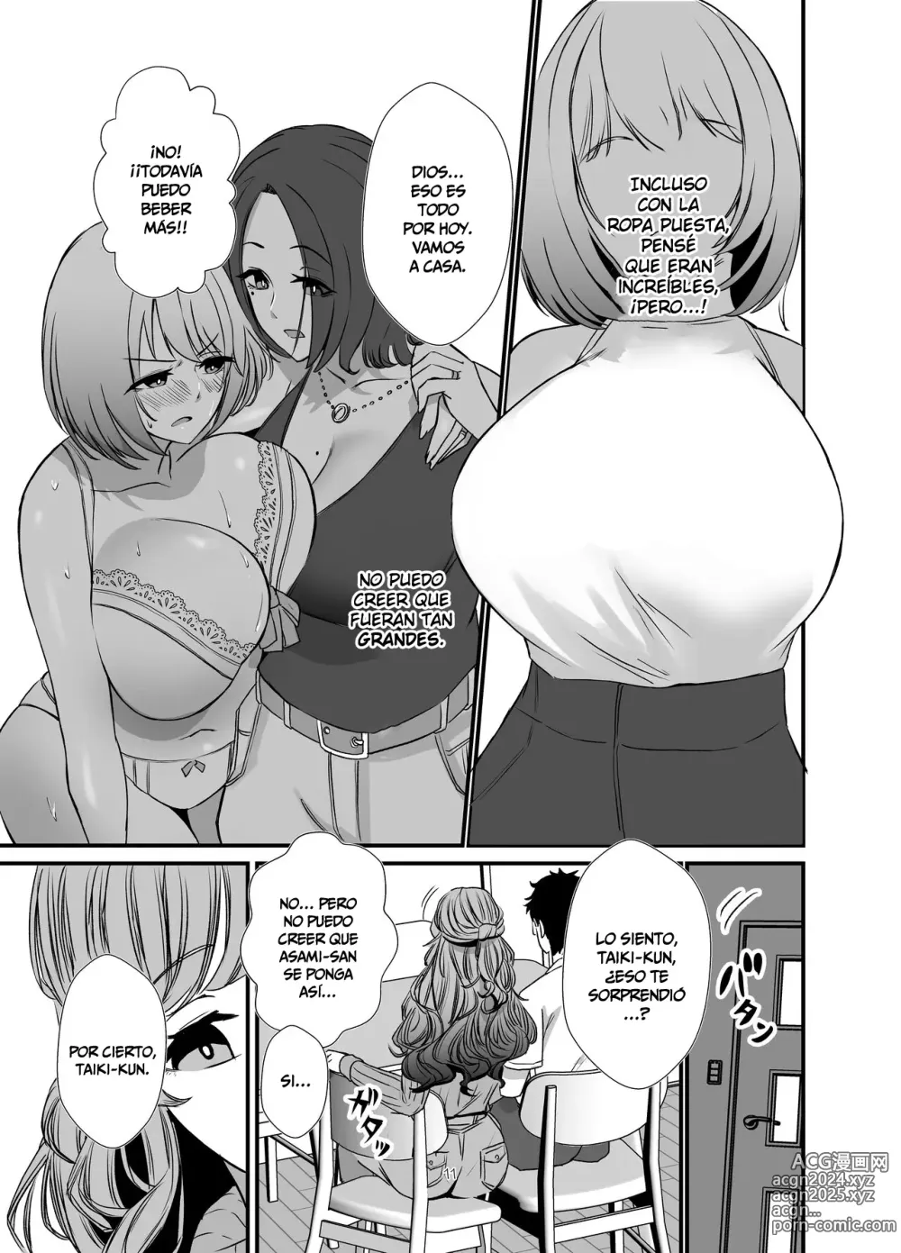 Page 10 of doujinshi Las Mujeres Casadas del Edificio Están Demasiado Frustradas