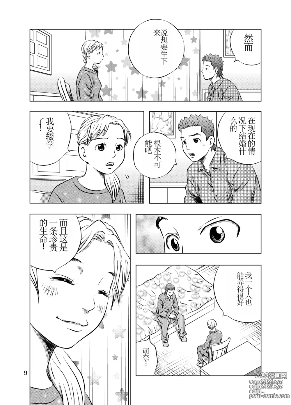 Page 9 of doujinshi 漫长之夜