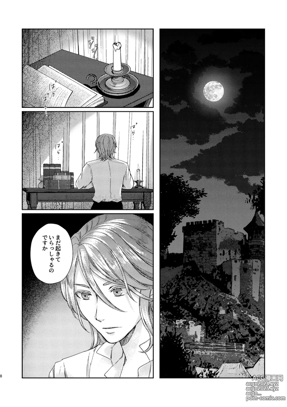 Page 7 of doujinshi Yoru ni, - AT NIGHT